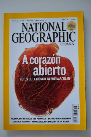 REVISTA NATIONAL GEOGRAPHIC A CORAZÓN ABIERTO
