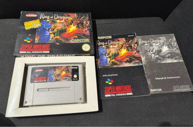 King of Dragons SNES PAL - Capcom