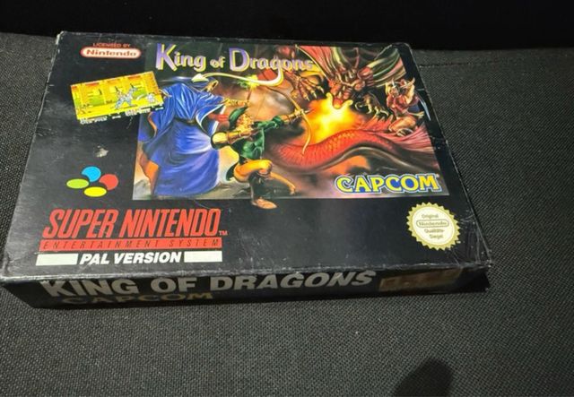 King of Dragons SNES PAL - Capcom