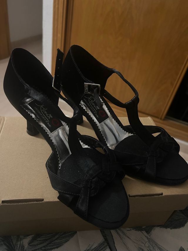 Zapatos baile Reina negros