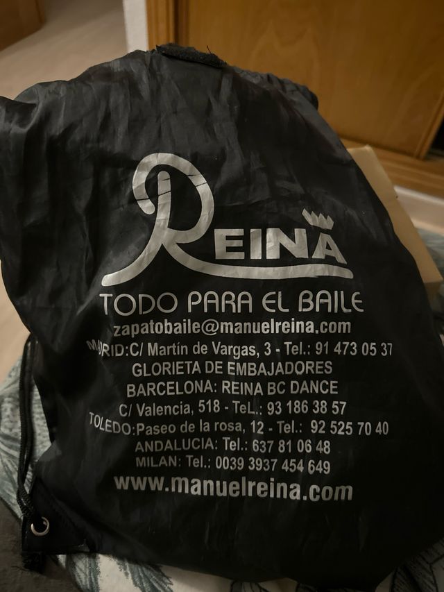 Zapatos baile Reina negros