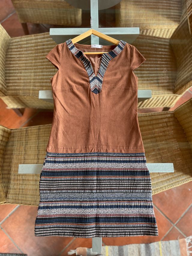 Vestido Fórmula Joven S - Marrón