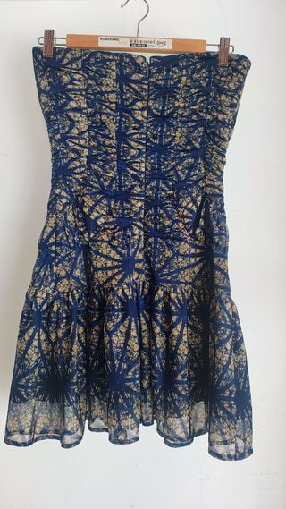 Vestido Guess azul fiesta