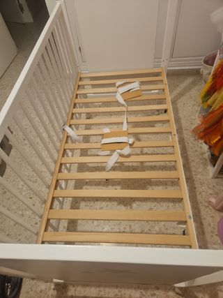 Cuna colecho bebé blanco