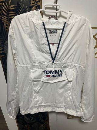 Chaqueta Tommy Jeans blanca XS