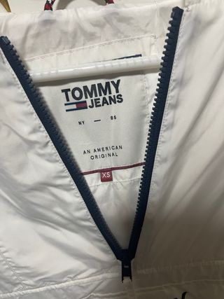 Chaqueta Tommy Jeans blanca XS