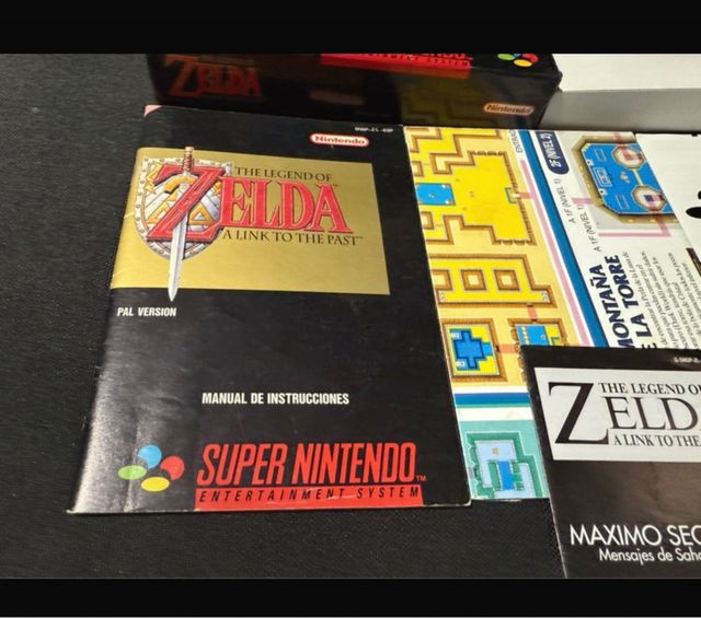 NES Zelda: A Link to the Past PAL