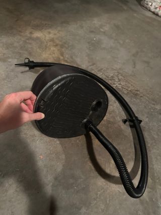 Pompa manuale gonfiaggio canotti e materassi