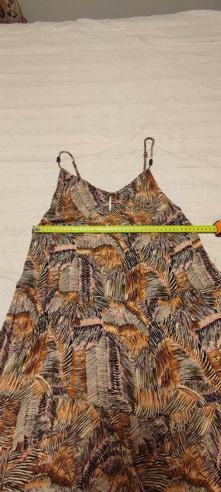 Vestido boho estampado