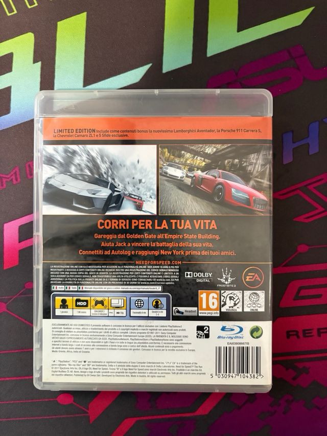 Gioco Need for Speed The Run per PlayStation 3 ITA