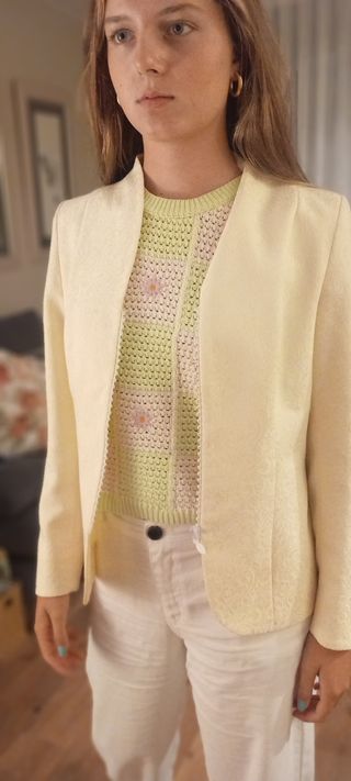 Americana beige Alberto Sola