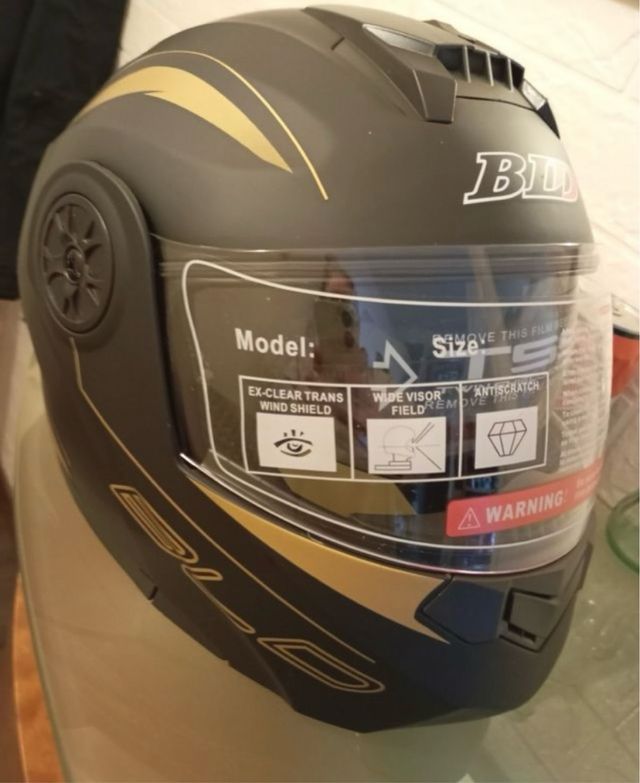 Casco moto BLD HELMET negro
