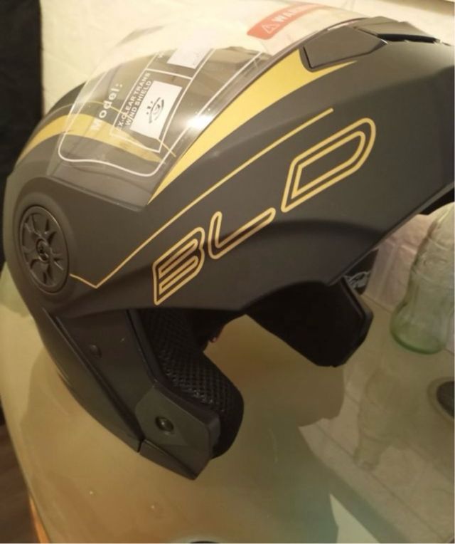 Casco moto BLD HELMET negro