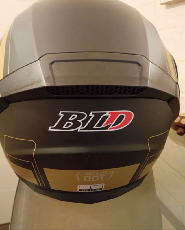 Casco moto BLD HELMET negro