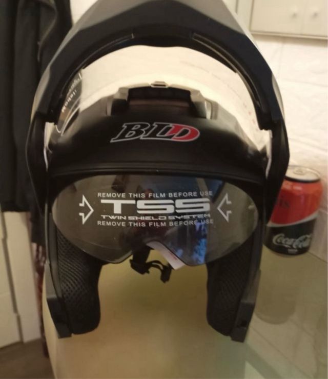 Casco moto BLD HELMET negro