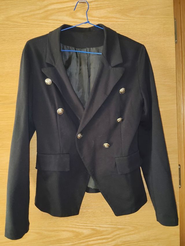 Chaqueta negra elegante