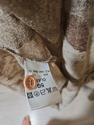 Camisa Laserre 5XL marrón beige