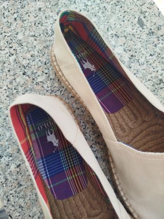 Espadrillas Ralph Lauren Beige Tg.47
