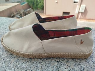 Espadrillas Ralph Lauren Beige Tg.47