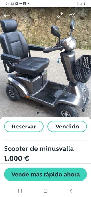 Moto eléctrica scooter