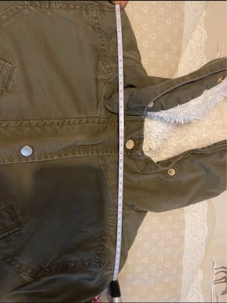 Parka verde oliva