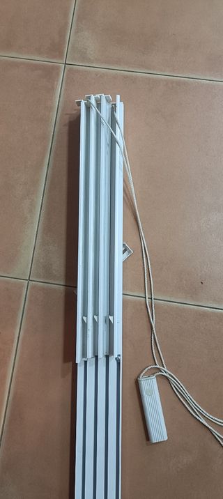 Riel suelto Panel Japones Blanco -