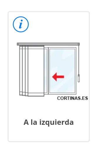 Riel suelto Panel Japones Blanco -