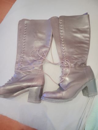 Botas Cano Alto Marca Pablo Fuster Usadas