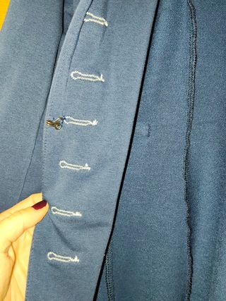 Chaqueta militar azul M