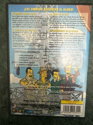 DVD Los Simpson: La Vuelta al Mundo