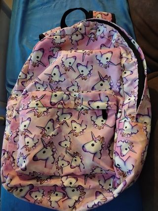 Mochila Unicornio Rosa y Morada