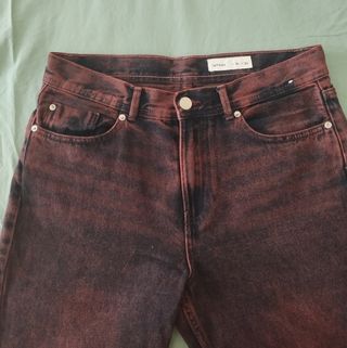 Pantalones vaqueros anchos - marrón oscuro