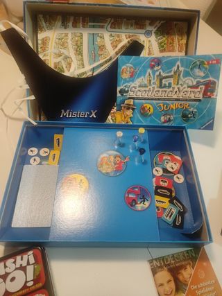Juegos de mesa: Scotland Yard Junior + 2