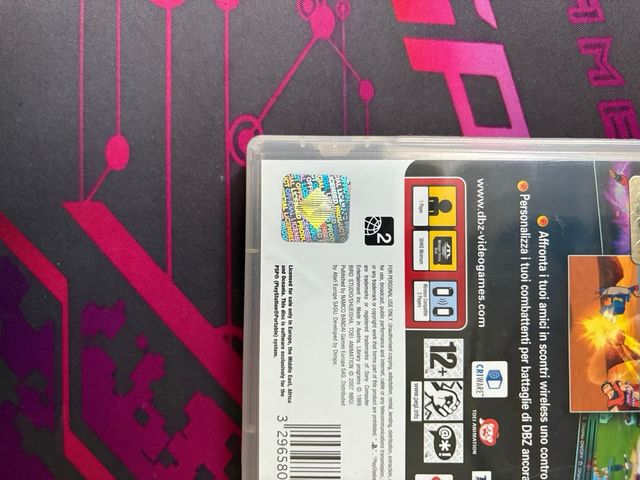 Gioco Dragonball Z Shin Budokai 2 per psp ITA