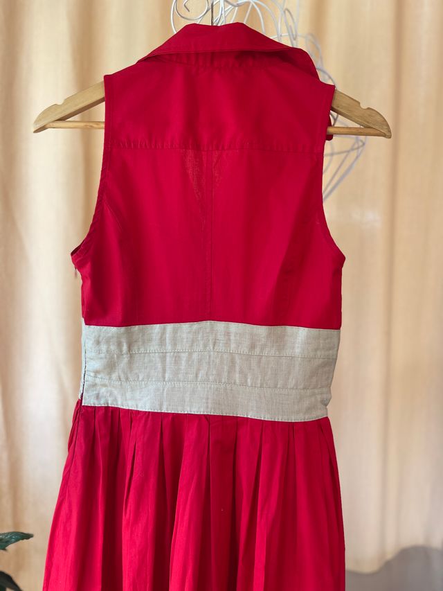 Vestido Rojo Talla S - Sin Marca