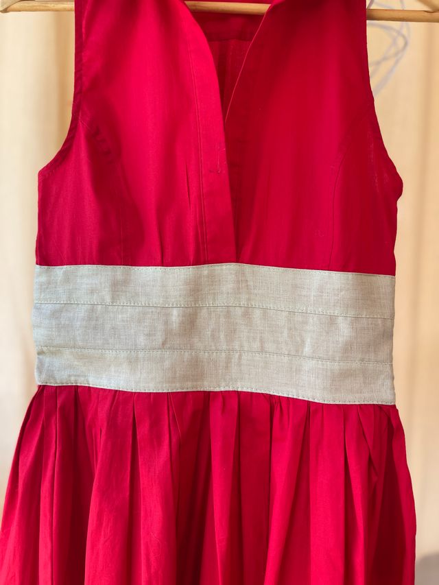 Vestido Rojo Talla S - Sin Marca