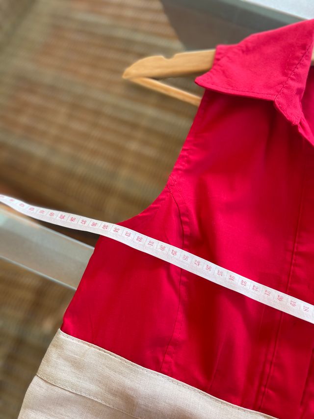 Vestido Rojo Talla S - Sin Marca