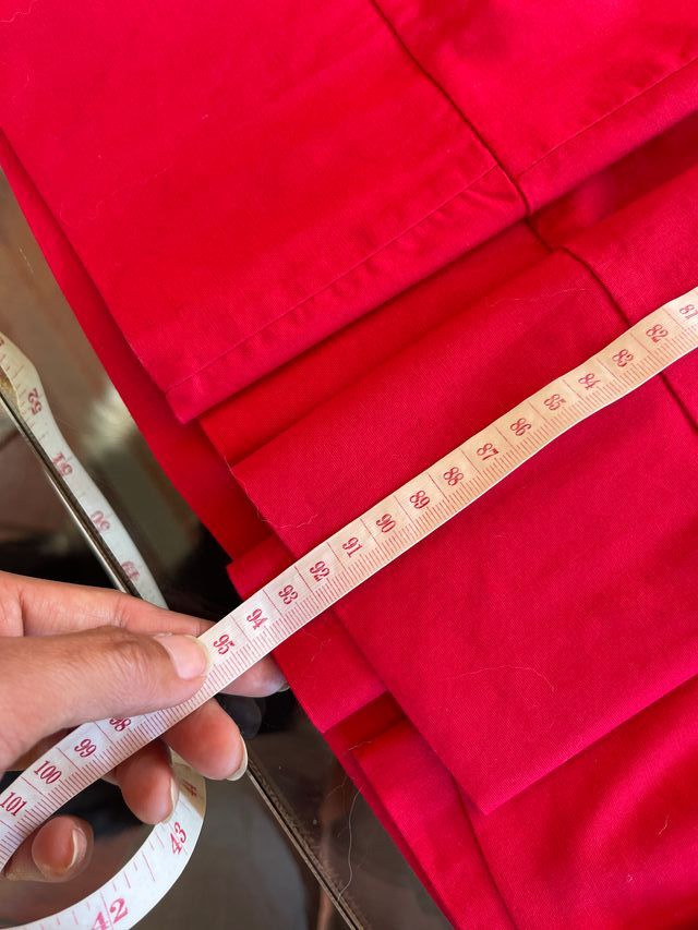 Vestido Rojo Talla S - Sin Marca