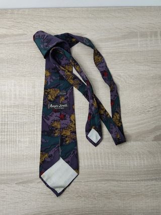 Corbata Angelo ZERETTI de seda multicolor