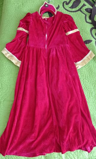 Vestido princesa medieval niña