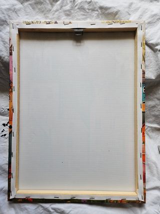 Quadro colorato casette