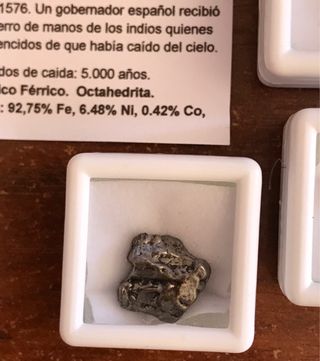Lote Tres Meteoritos Campo del Cielo