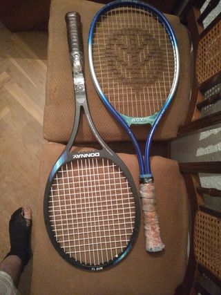 2 Raquetas Tenis Grafito - Rox Pro & Donnay