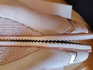 Scarpe Cafè Costa beige/argento