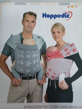 Mochila portabebés Hoppediz