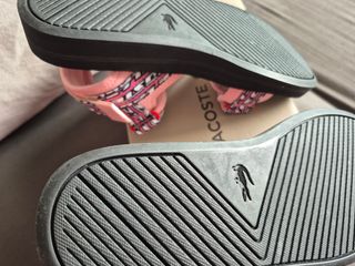 Sandalias Lacoste - Rosa y Negro