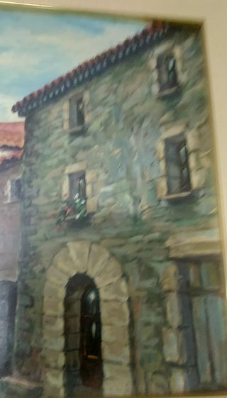 CUADRO AL OLEO DEL PINTOR SEVILLANO BORBONET