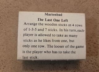 Juego Harlequin Marienbad