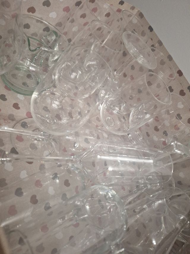 Copas de cristal - 26 unidades 11 copas