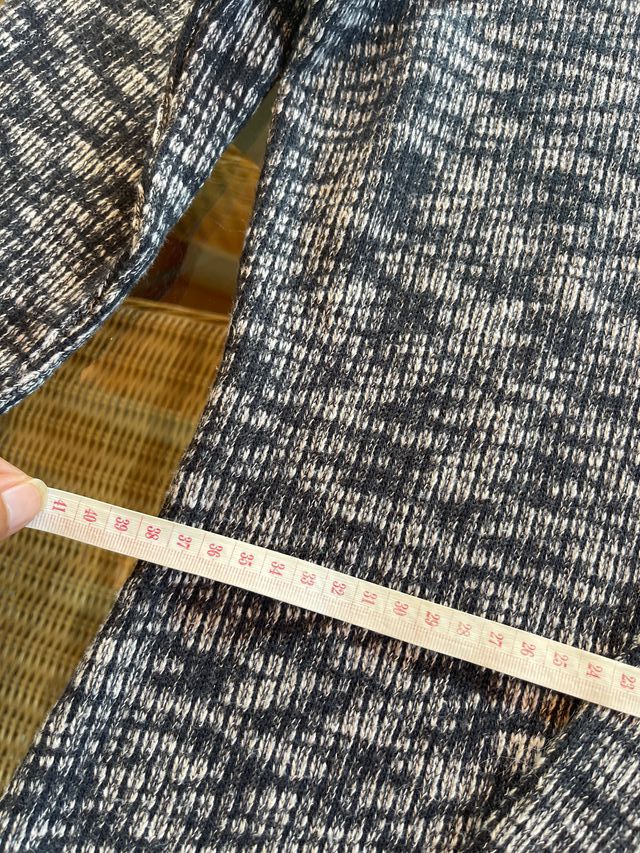 Vestido Springfield M - Negro/Gris